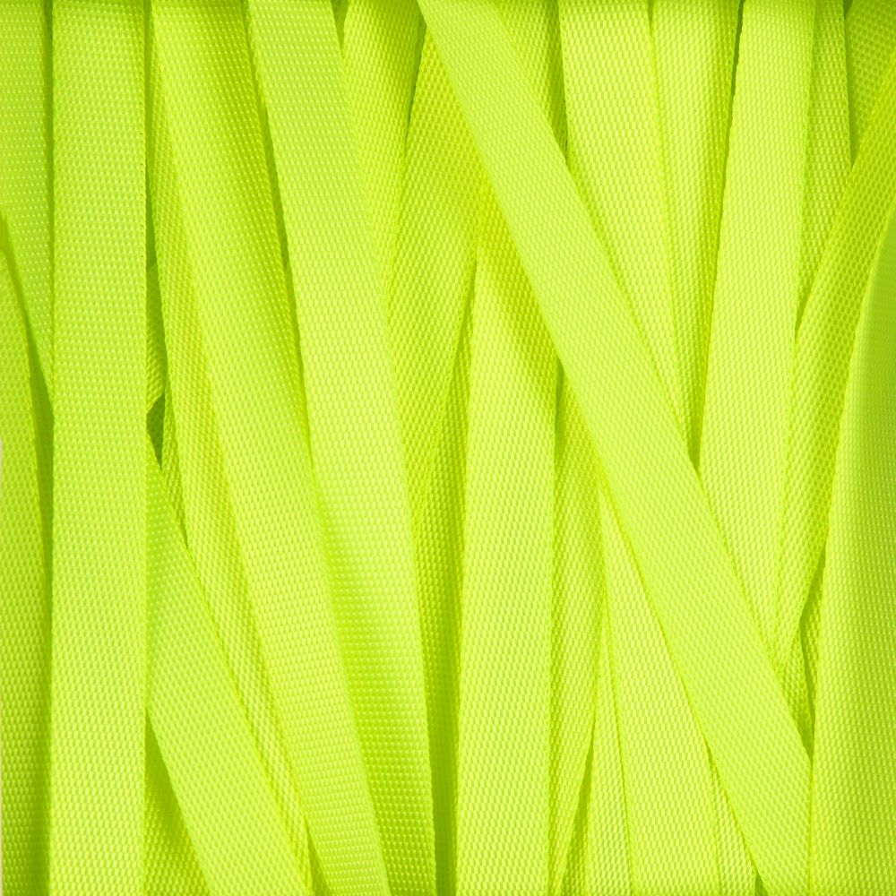 Стропа текстильная Fune 10 L, желтый неон, 110 см, желтый, полиэстер