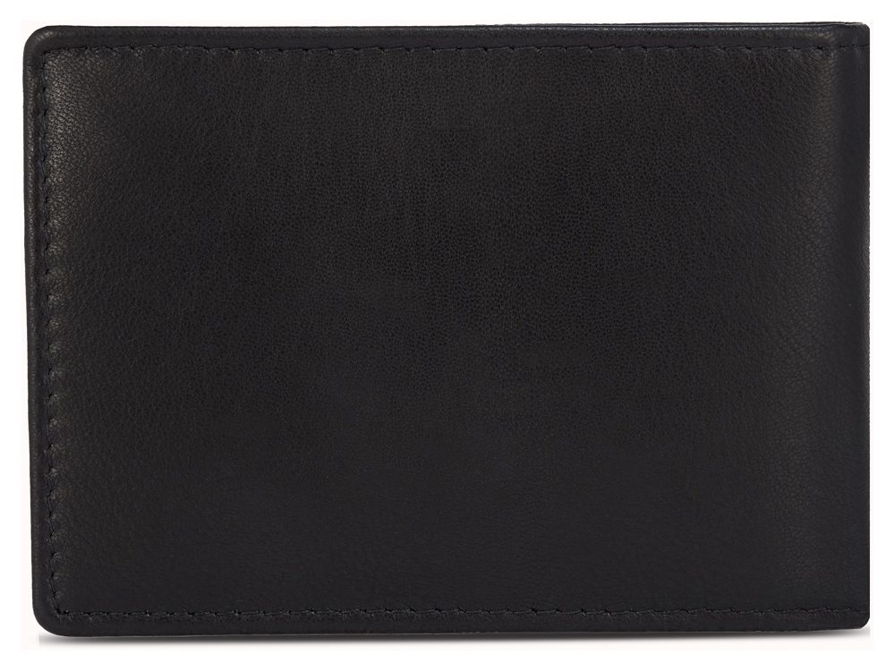 Бумажник «Don Leonardo», черный, кожа