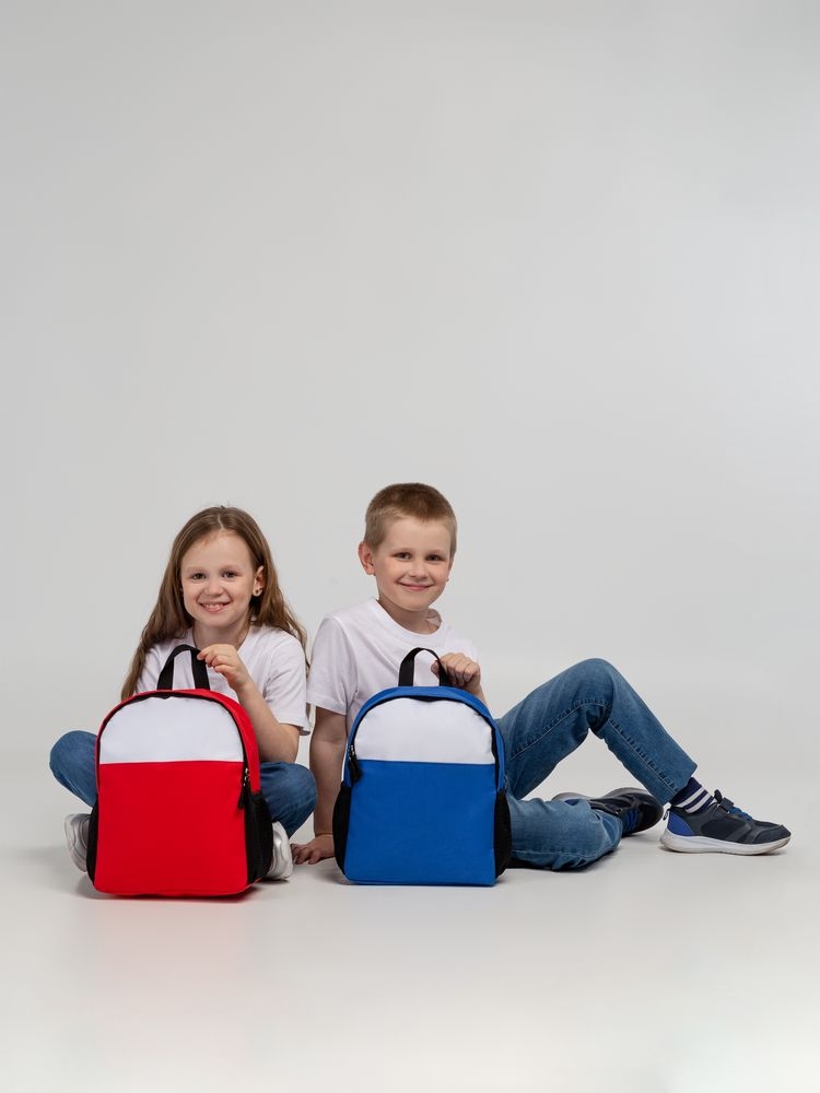 Детский рюкзак Comfit, белый с красным, белый, красный, полиэстер