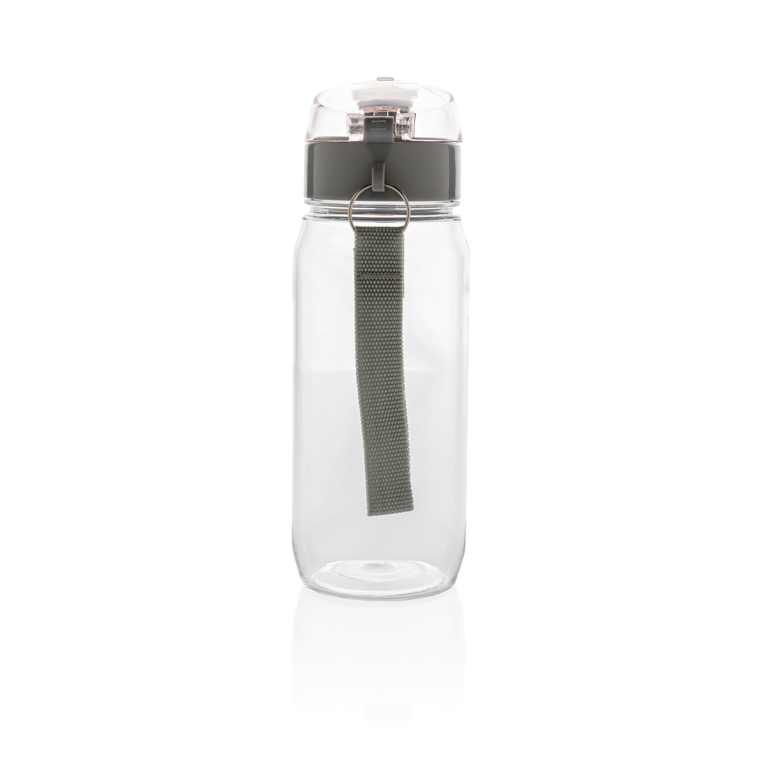 Бутылка для воды Tritan, 600 мл, прозрачный, пластик