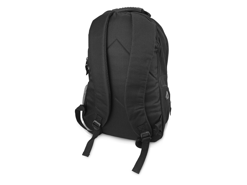 Рюкзак для ноутбука, черный, полиэстер