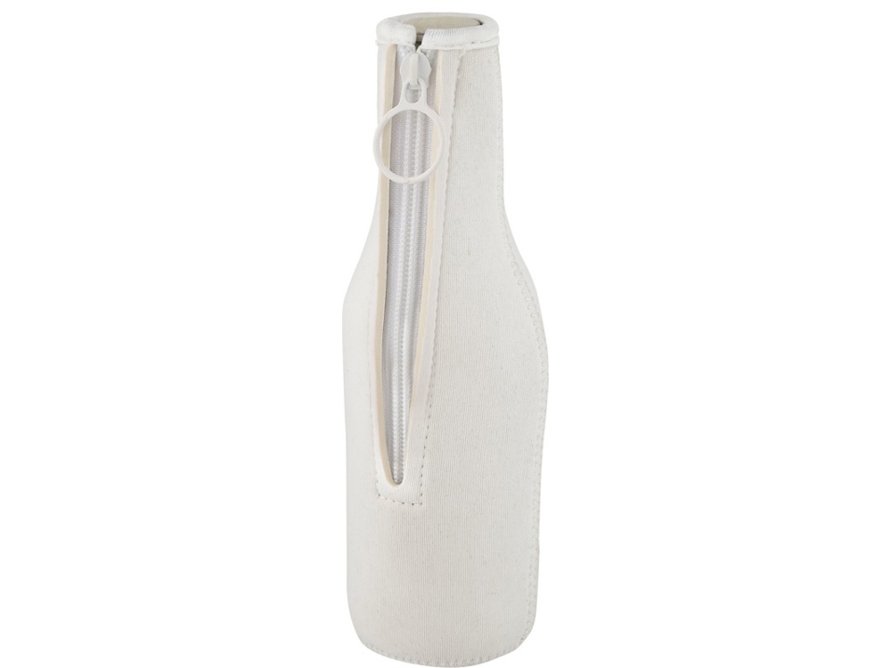 Чехол для бутылок «Fris» из переработанного неопрена, белый, неопрен