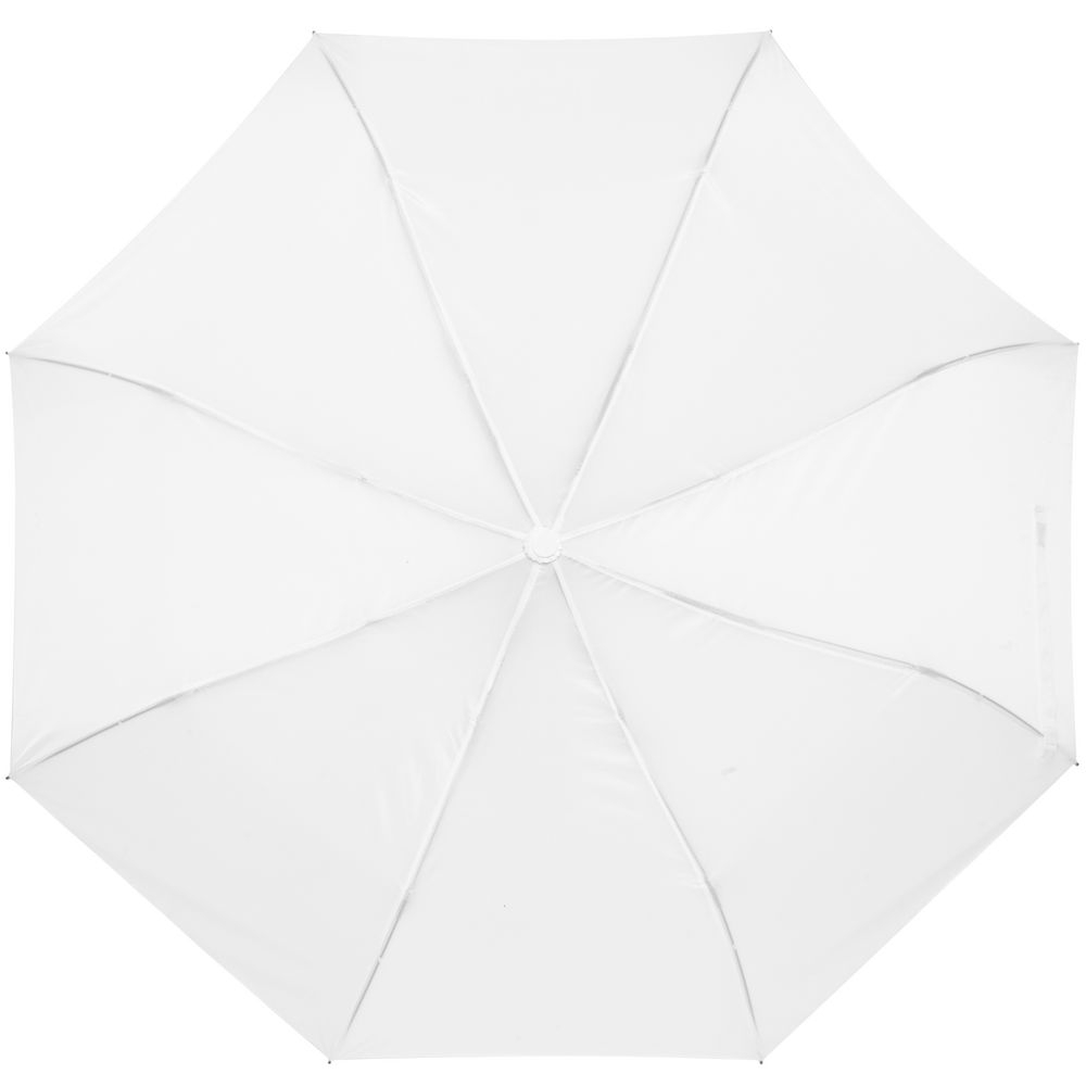 Складной зонт Tomas, белый, белый, полиэстер