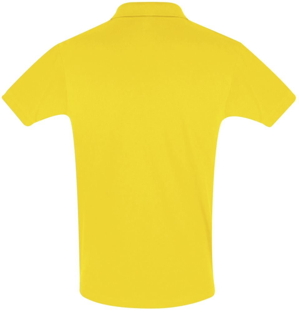 Рубашка поло мужская Perfect Men 180 желтая, желтый, хлопок