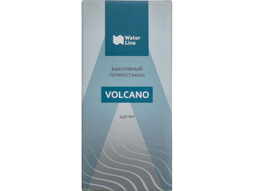 Вакуумный термостакан «Volcano», 450 мл, белый, металл
