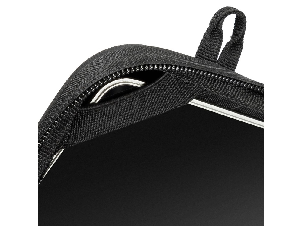 Жесткий чехол для ноутбуков до 14'' и MacBook Air 15, черный, полиэстер, пластик