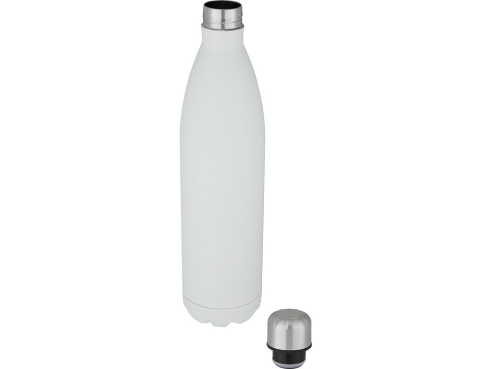 Бутылка «Cove» из нержавеющей стали с вакуумной изоляцией 1 л, белый, металл