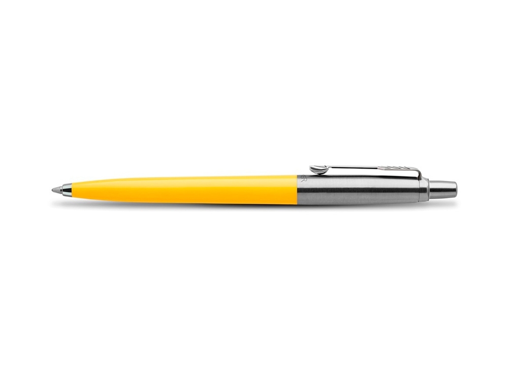 Ручка шариковая Parker Jotter Originals в эко-упаковке, желтый, серебристый, металл