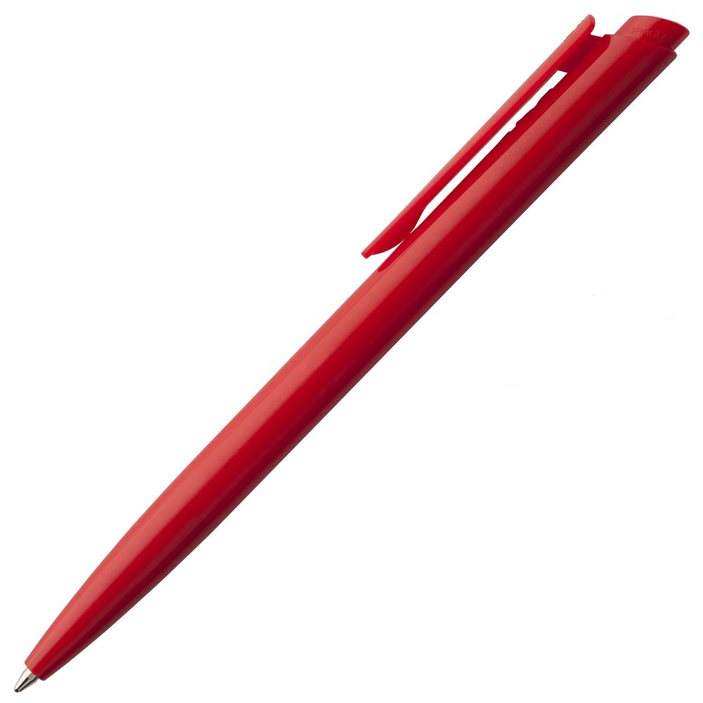 Ручка шариковая Senator Dart Polished, красная, красный, пластик