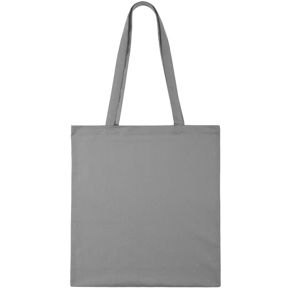 Холщовая сумка Optima 135, серая, серый, хлопок