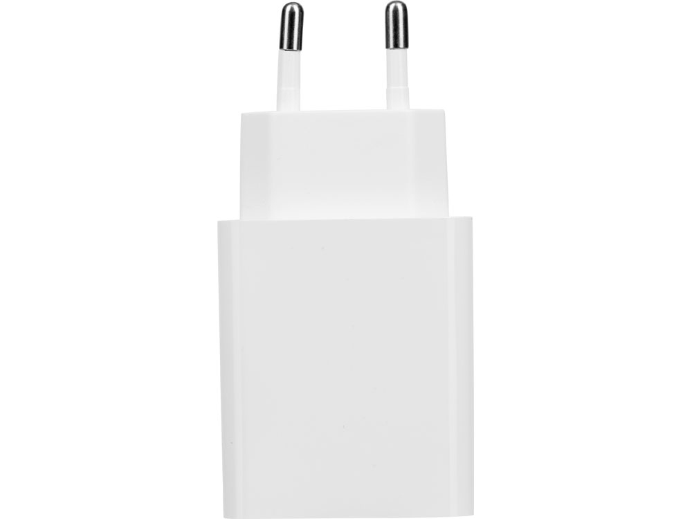 Сетевое зарядное устройство c выходами USB-A и USB-C и быстрой зарядкой QC/PD «Recharger Pro», 30 Вт, белый