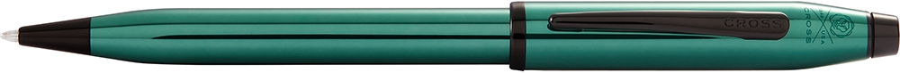 Шариковая ручка Cross Century II Translucent Green Lacquer, зеленый, латунь