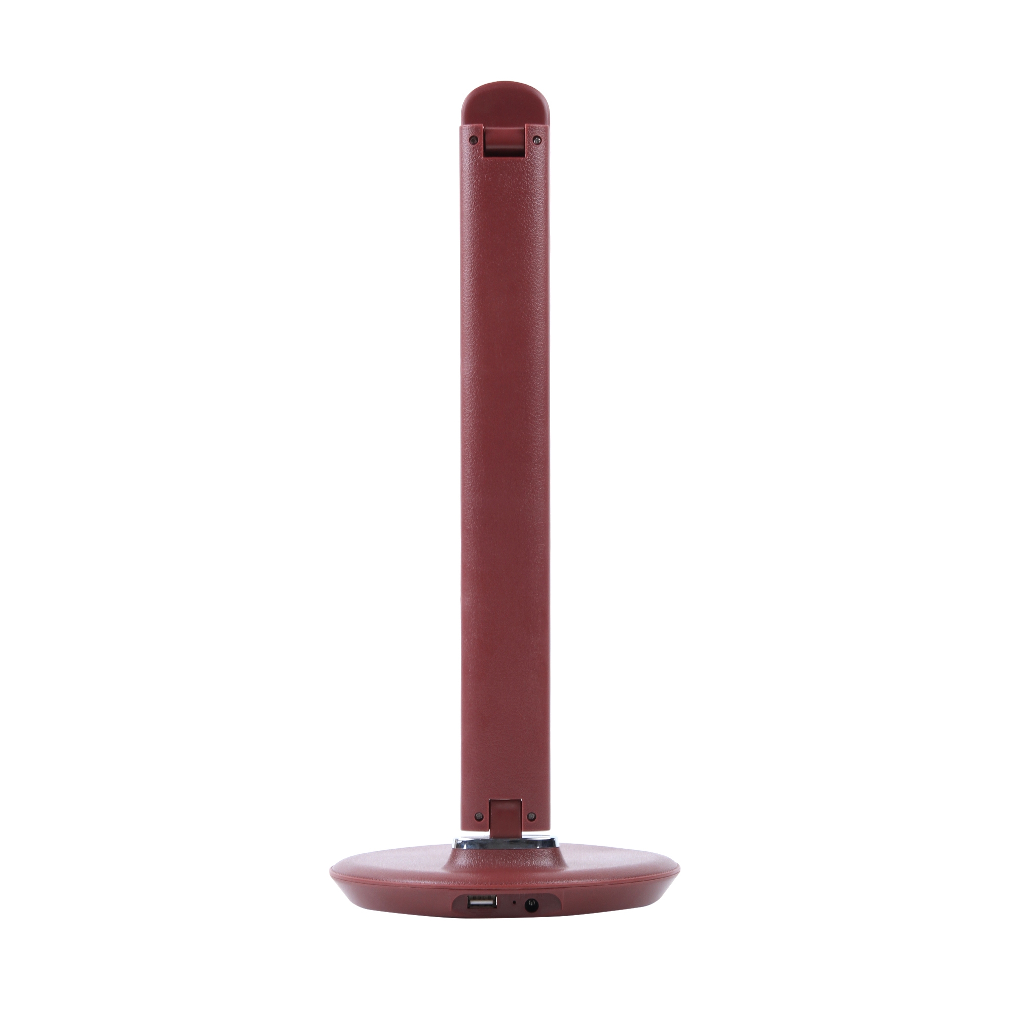 Настольный светильник с беспроводной ЗУ Rombica LED Faros, коричневый, коричневый, пластик, 5в / 2а