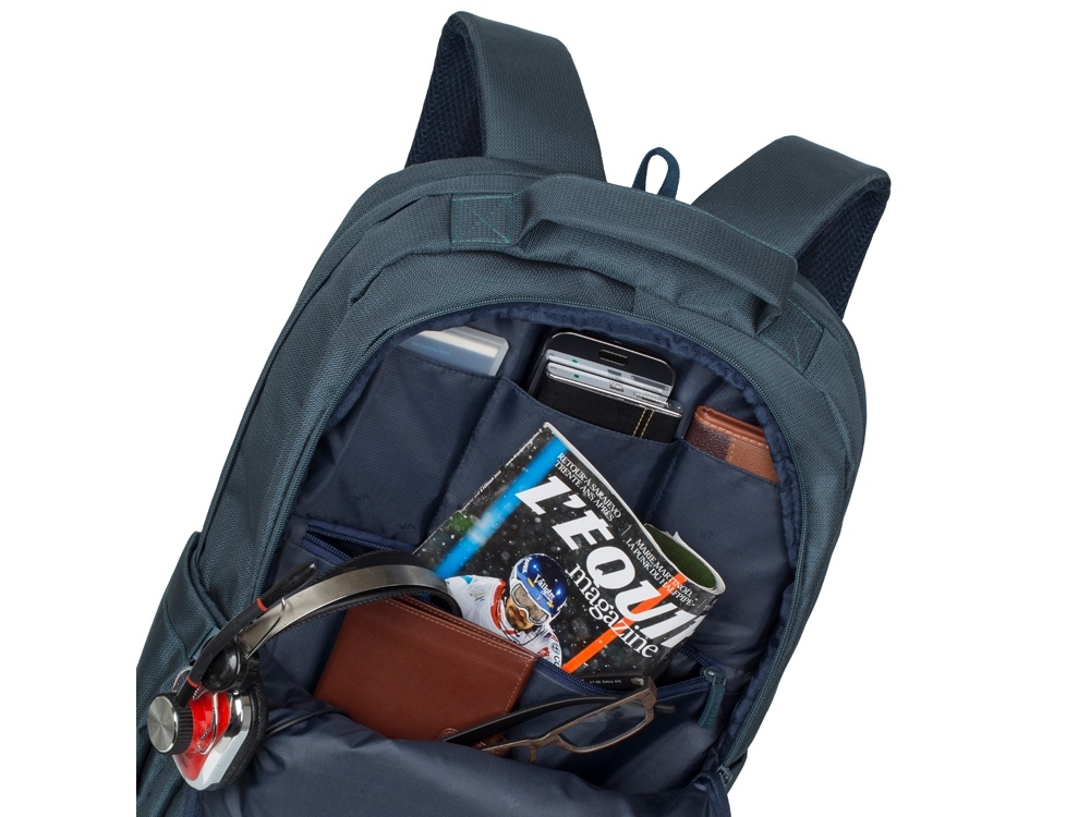 Рюкзак для ноутбука 17.3", голубой, полиэстер