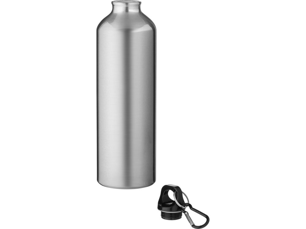 Бутылка для воды с карабином «Oregon», 770 мл, серебристый