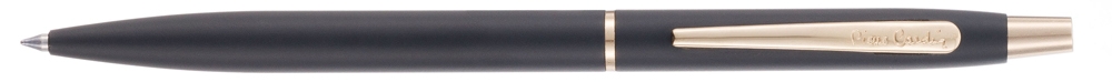 Ручка шариковая Pierre Cardin GAMME. Цвет - черный. Упаковка Е, черный, латунь, нержавеющая сталь