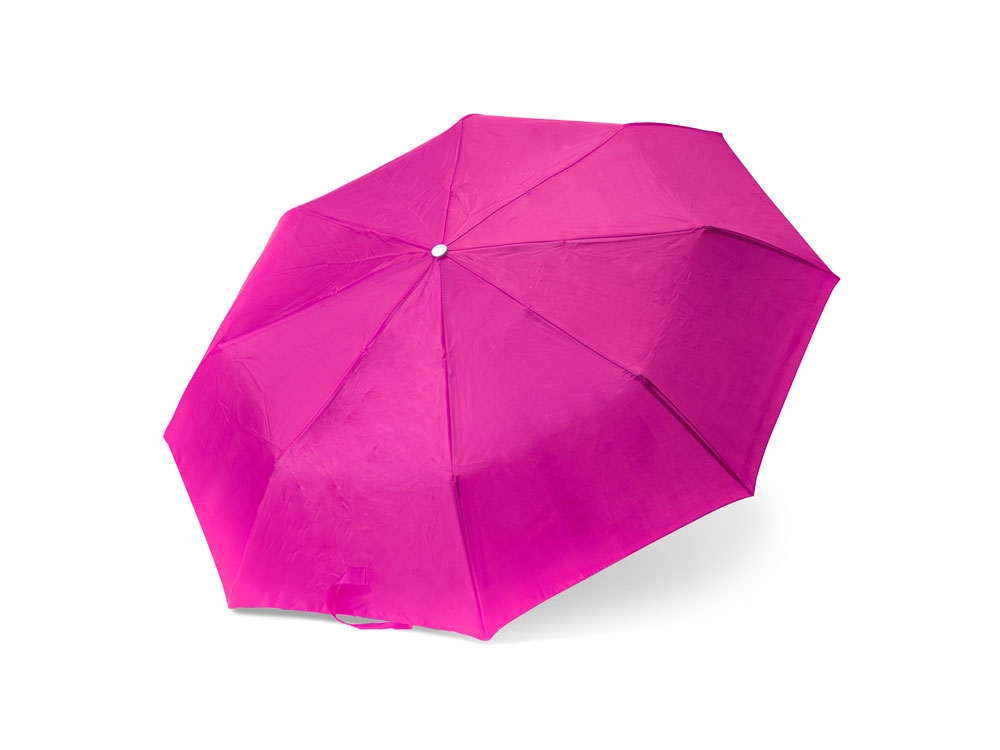 Зонт складной механический YAKU, розовый, полиэстер