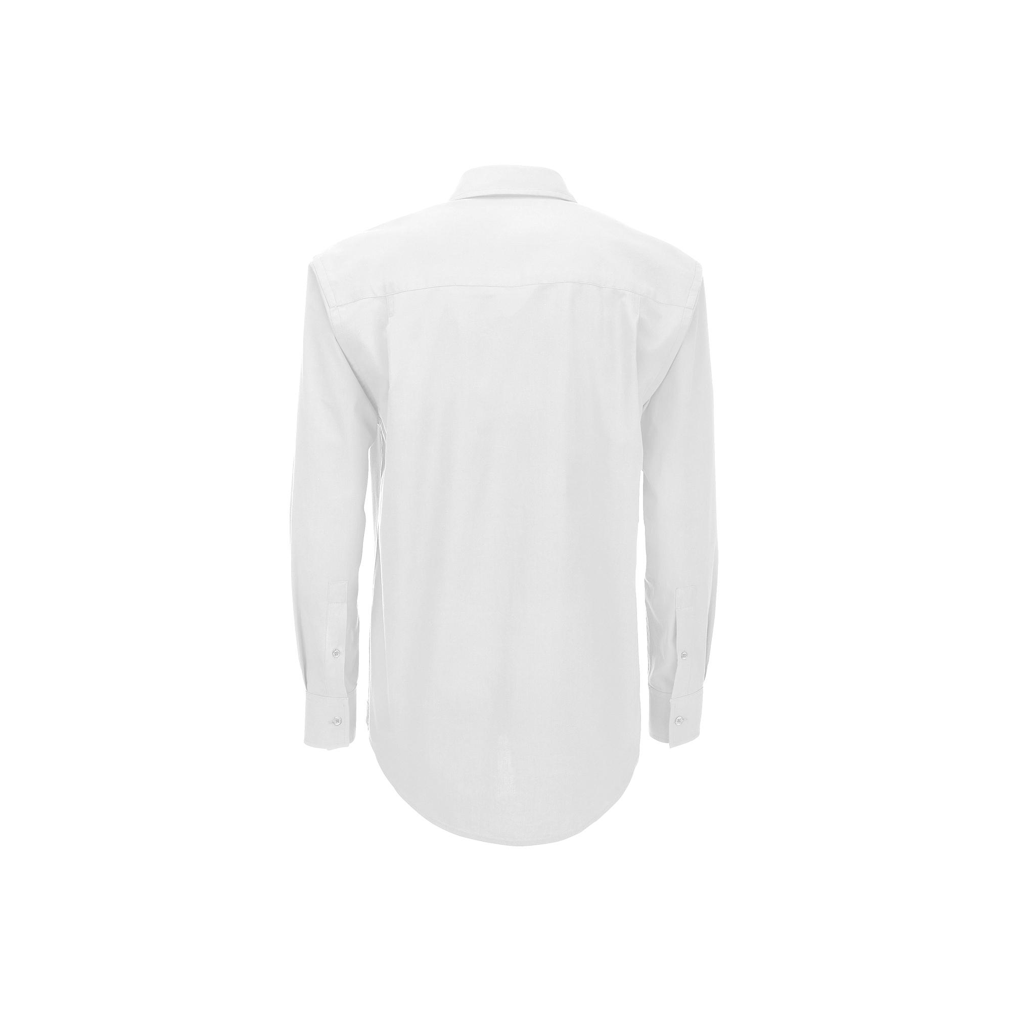 Рубашка мужская с длинным рукавом Heritage LSL/men, белый, гребенной хлопок 100%, ткань поплин