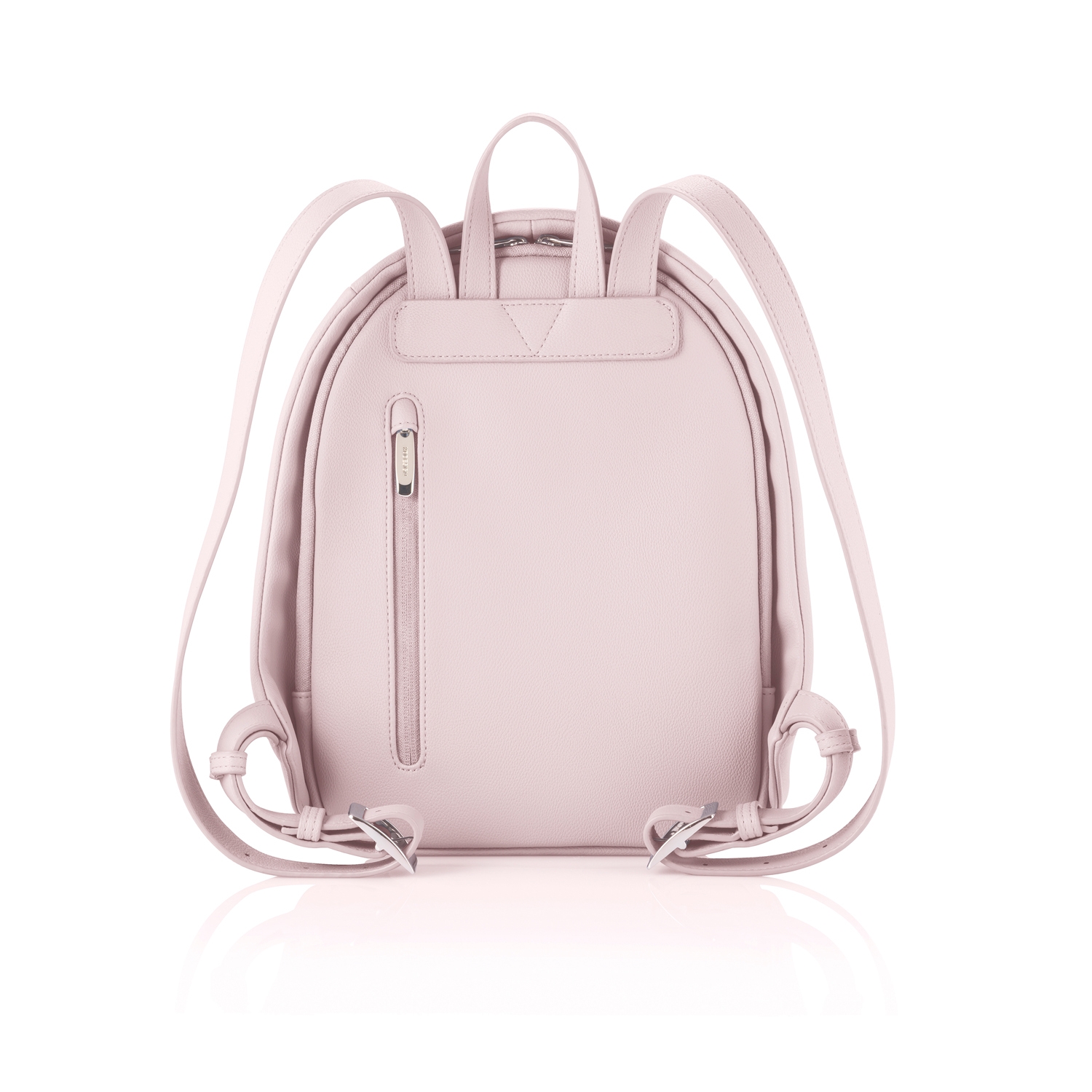 Рюкзак Elle Fashion с защитой от карманников, розовый, polyurethane; полиэстер