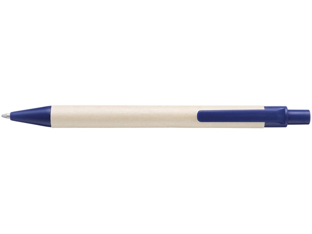 Блокнот А7 «Zuse» с ручкой, синий, натуральный, бумага