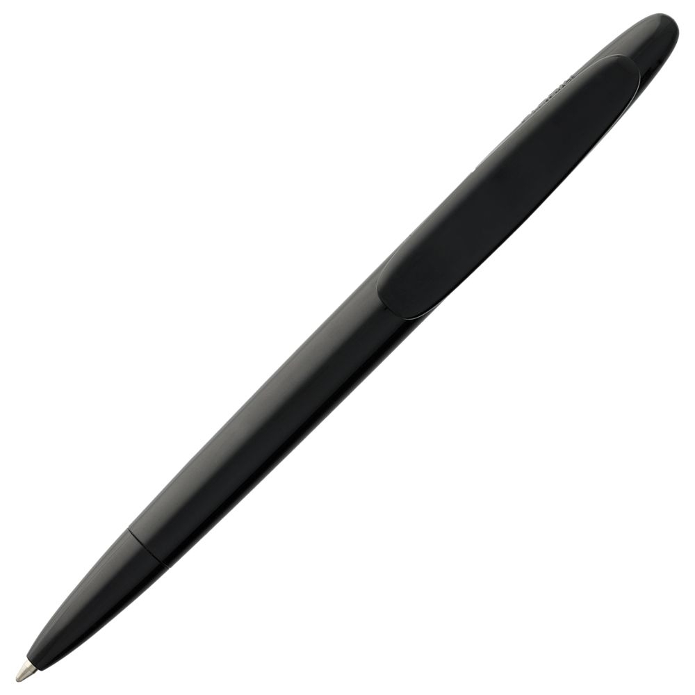 Ручка шариковая Prodir DS5 TPP, черная, черный, пластик