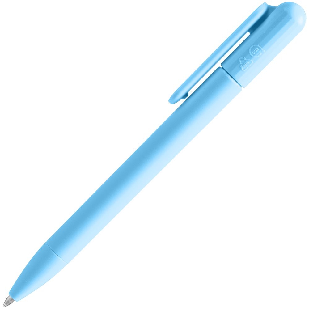 Ручка шариковая Prodir DS6S TMM, голубая, голубой, пластик