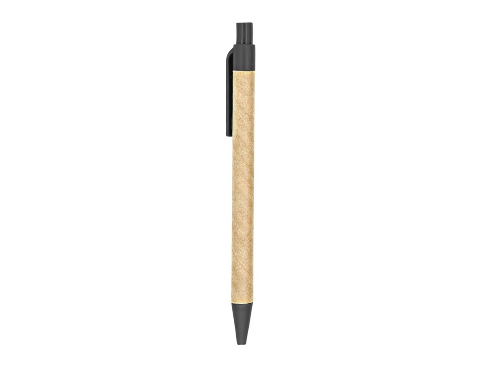 Блокнот А5+ ALANI с шариковой ручкой, черный, бежевый