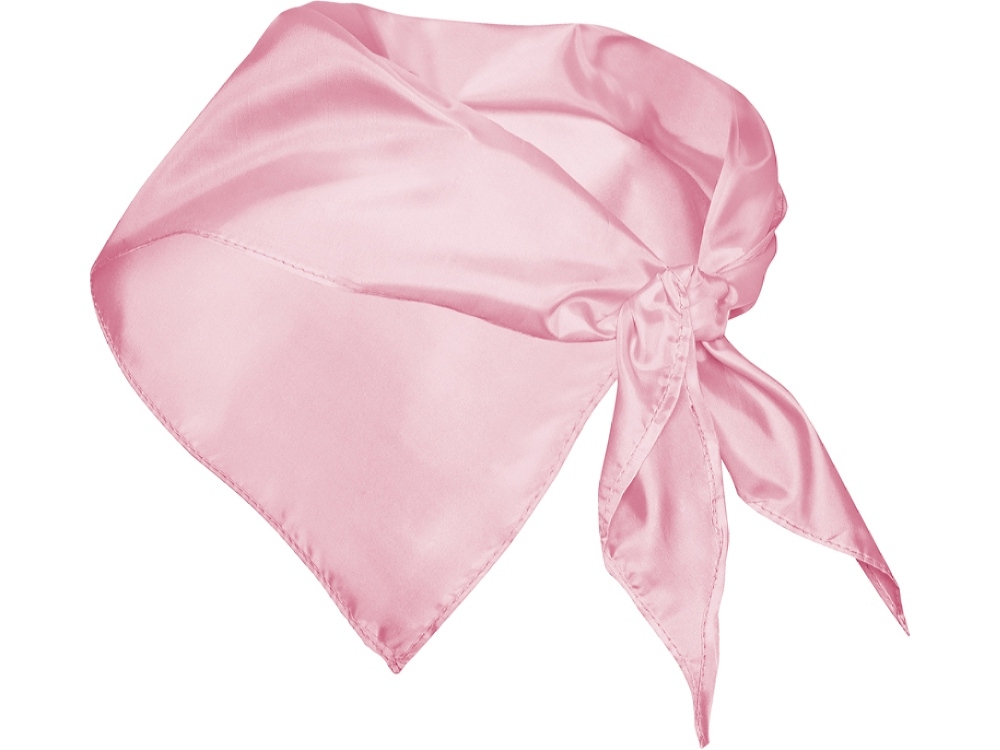 Шейный платок FESTERO треугольной формы, розовый, полиэстер