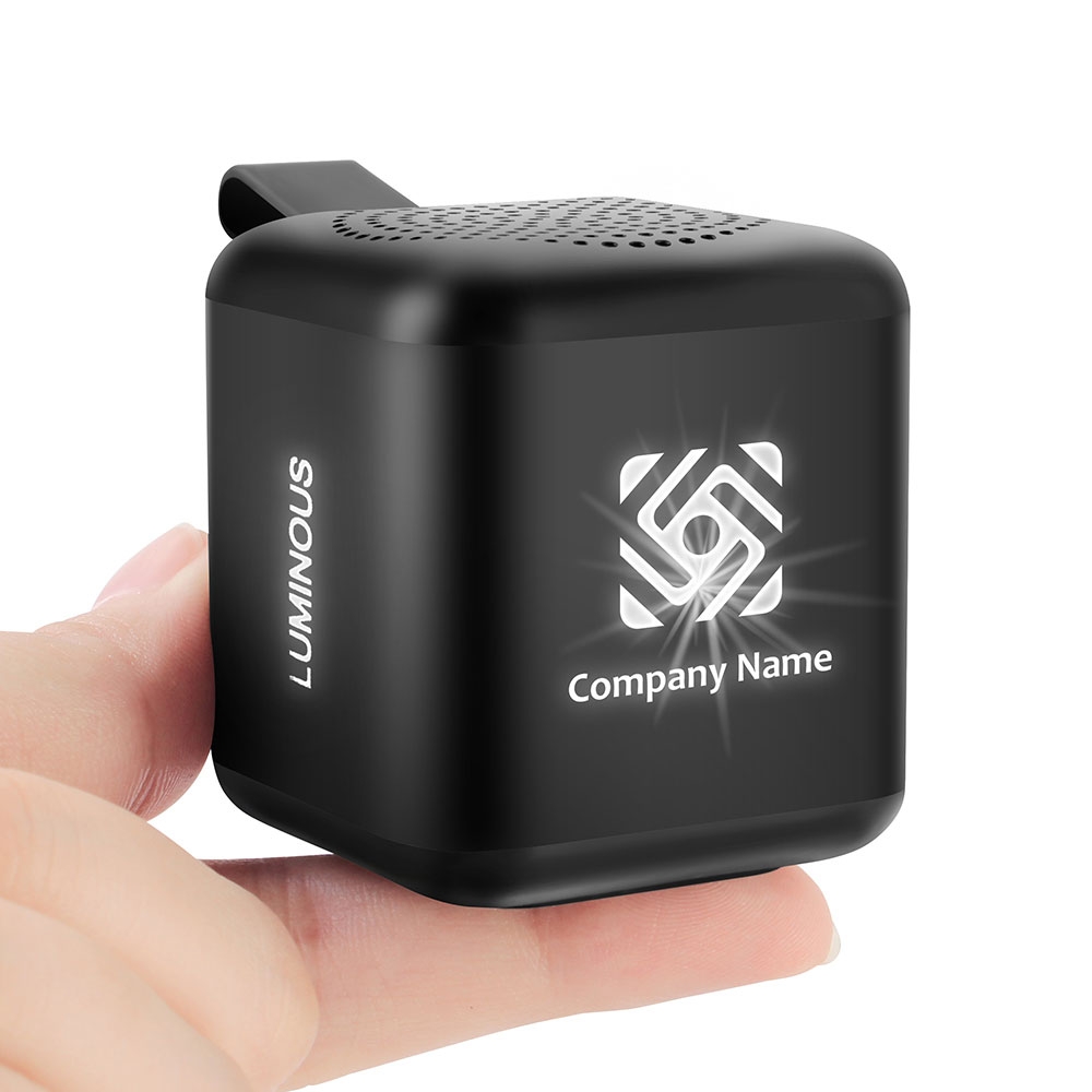 Bluetooth колонка Slaigo mini, стерео TWS, черный, черный