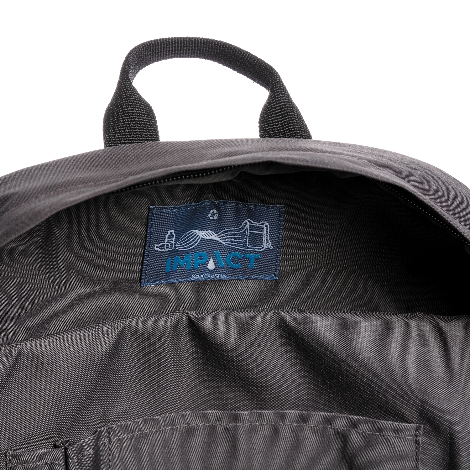 Рюкзак для ноутбука Impact Basic из RPET AWARE™, 15.6", черный, rpet