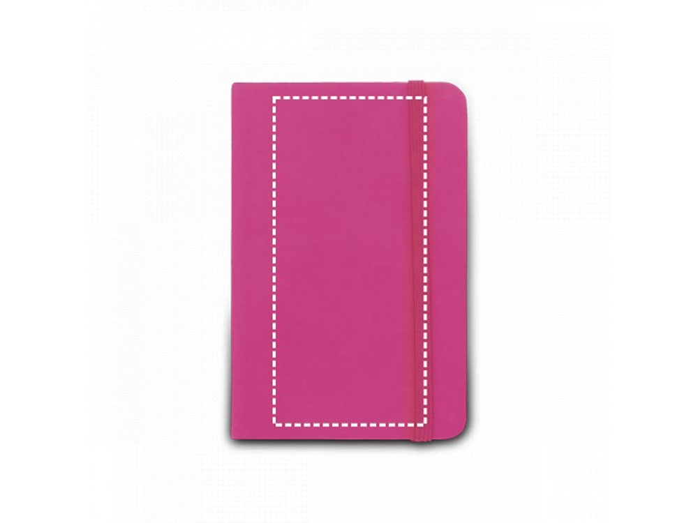 Блокнот карманного размера «MEYER», розовый, кожзам