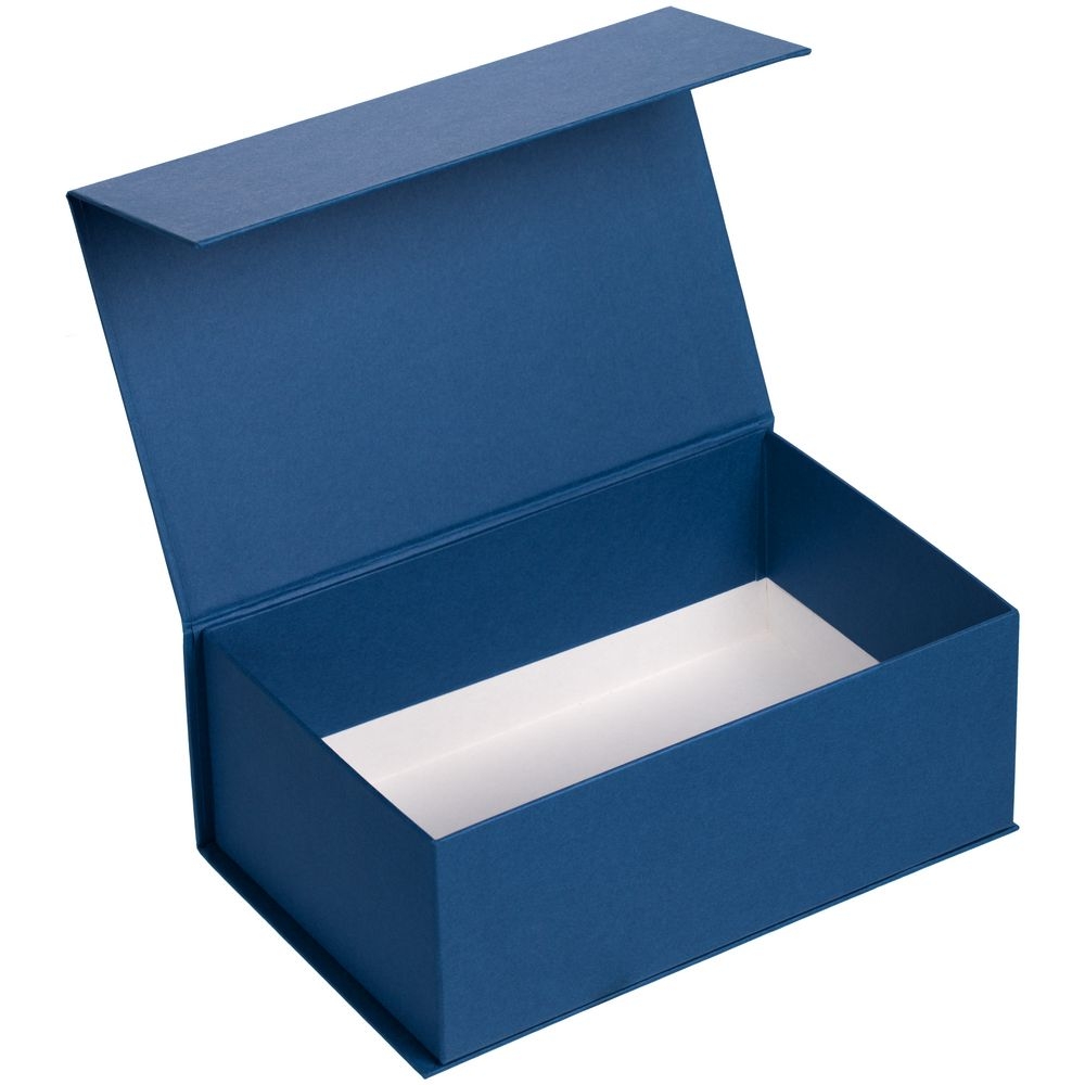 Коробка LumiBox, синяя матовая, синий, картон