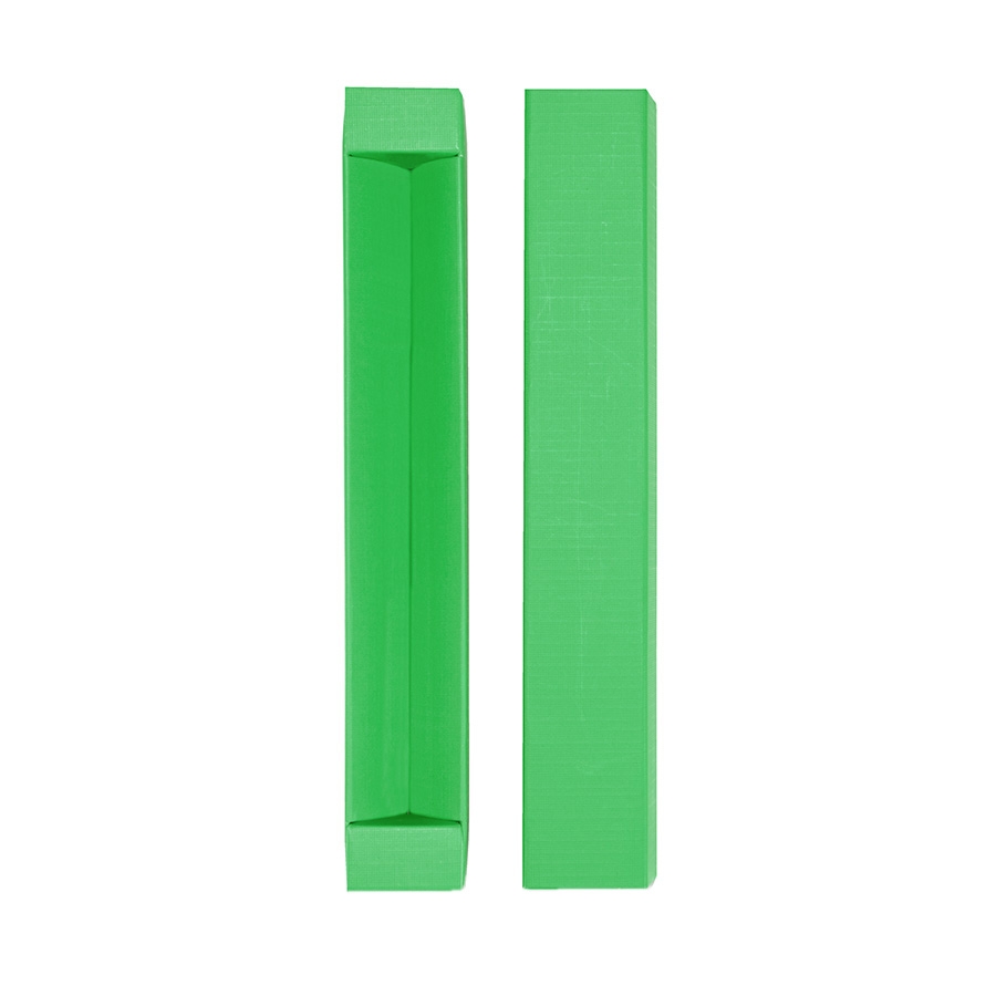 Футляр для одной ручки JELLY, зеленый, картон, зеленый, картон