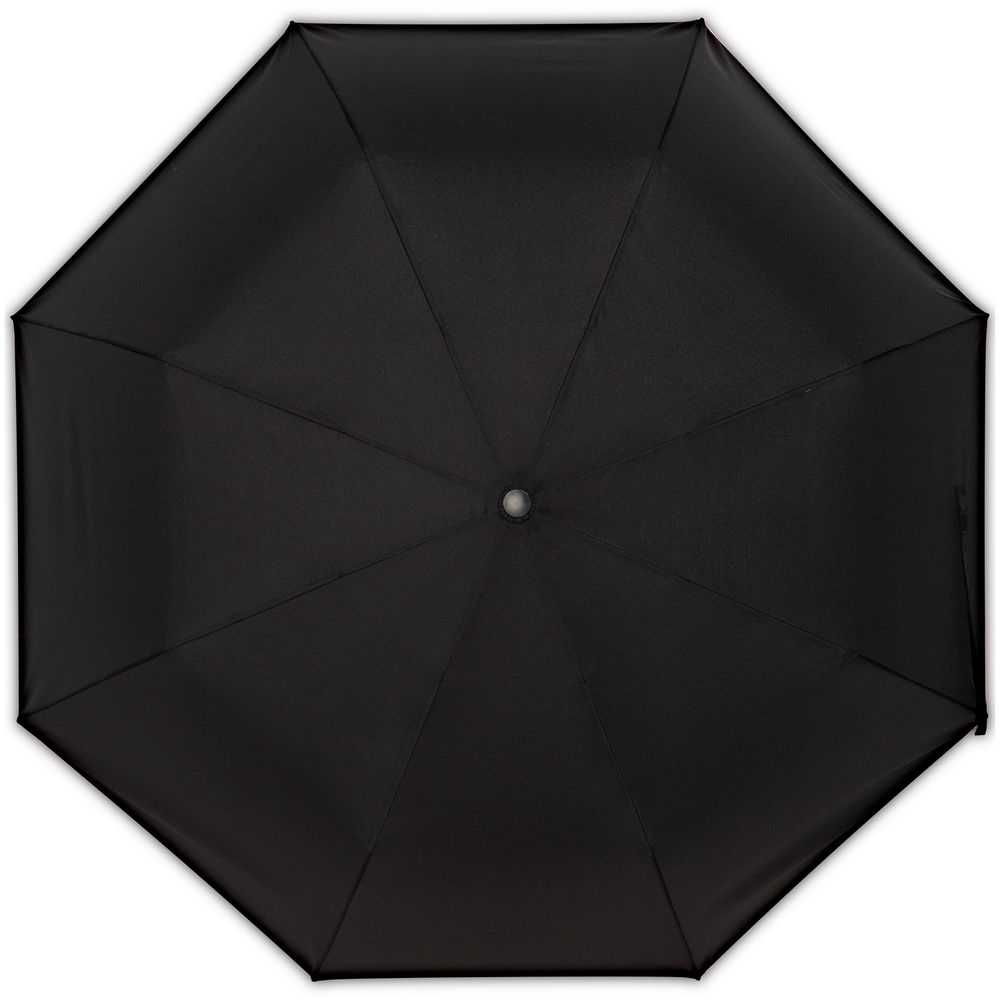 Зонт складной Cloudburst, черный, черный