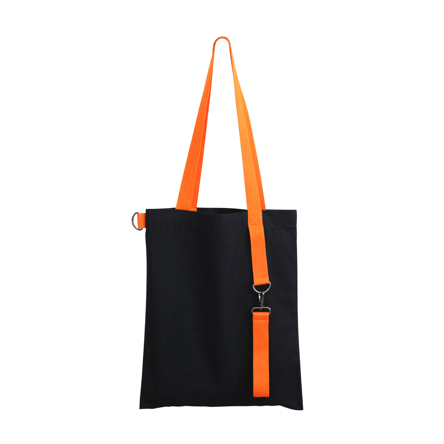 Набор Bplanner casual (чёрный с оранжевым), чёрный с оранжевым, металл, бумага, саржа, экокожа soft-touch