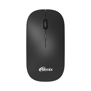Мышь беспроводная Ritmix RMW-120, черный, черный