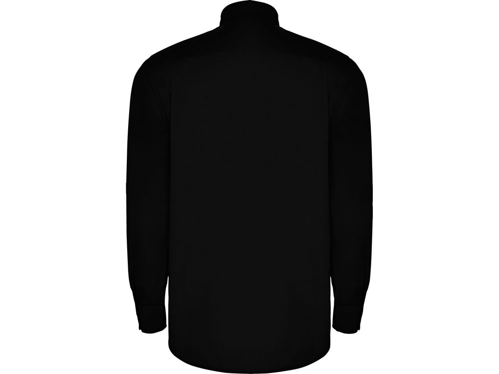 Рубашка «Aifos» мужская с длинным рукавом, черный, полиэстер, хлопок