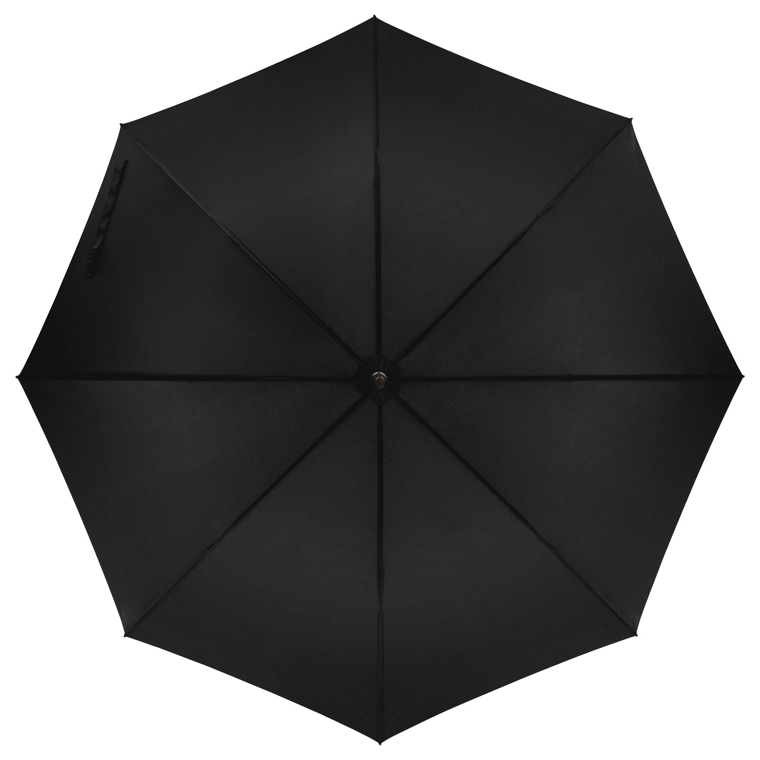 Зонт-трость Torino, черный, черный