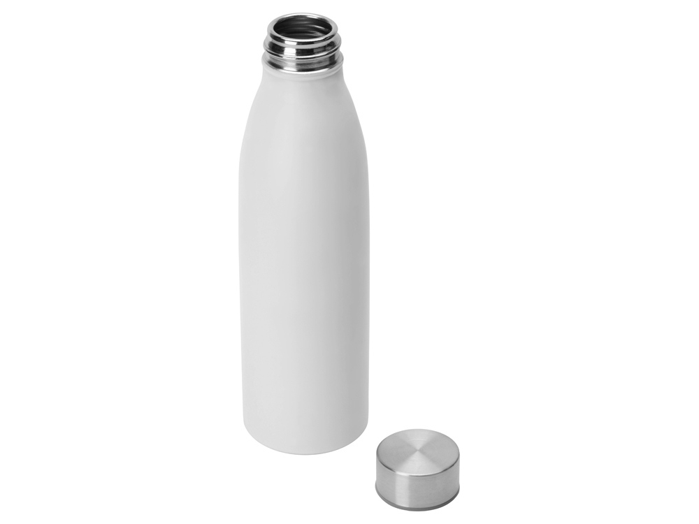 Бутылка для воды из нержавеющей стали «Rely», 650 мл, белый, металл