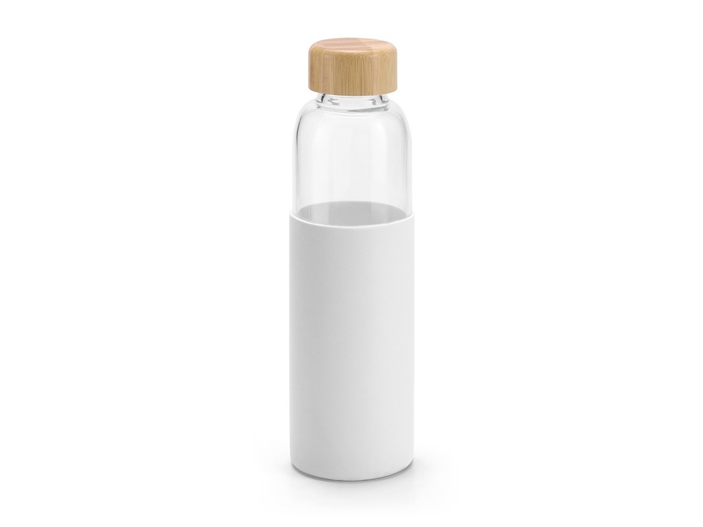Бутылка 600 мл «DAKAR», белый, стекло
