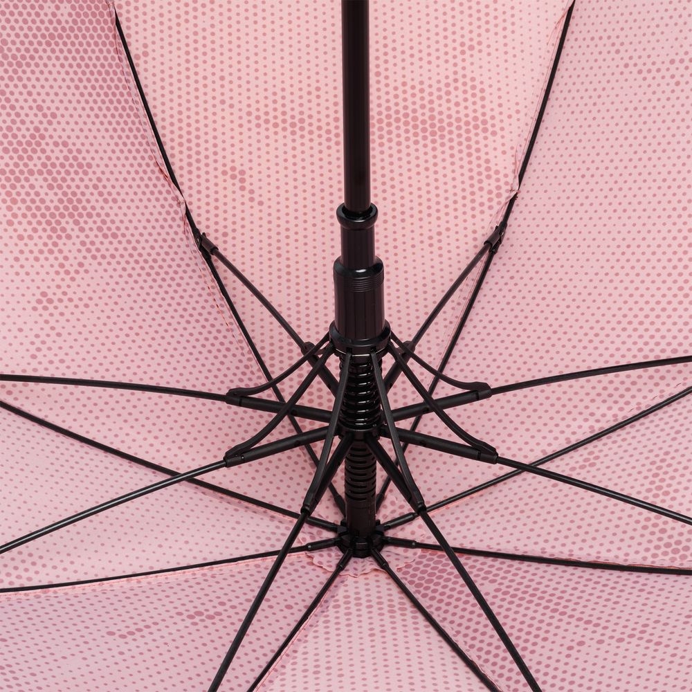 Зонт-трость Pink Marble, полиэстер