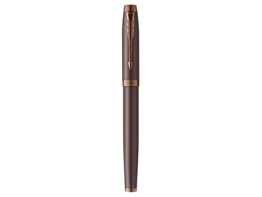 Перьевая ручка Parker IM, F, коричневый, металл