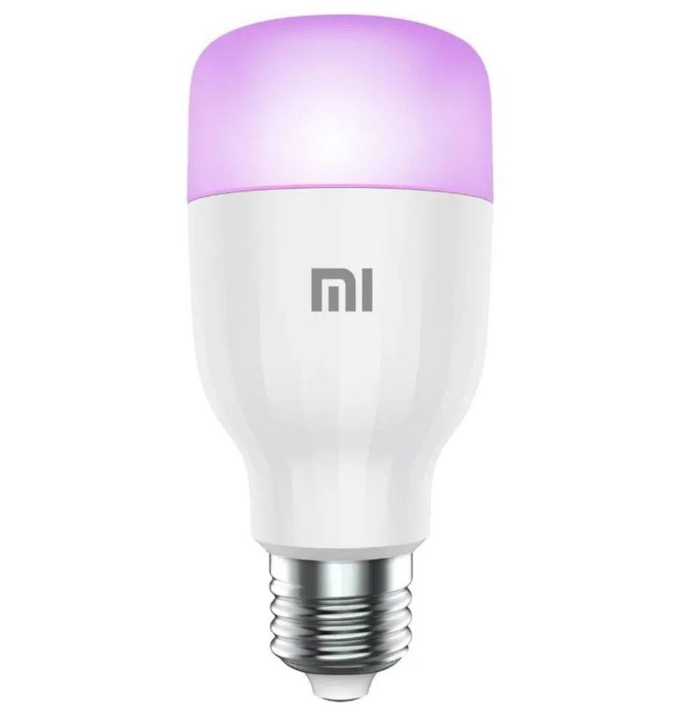Лампа Mi LED Smart Bulb Essential White and Color, белая, белый