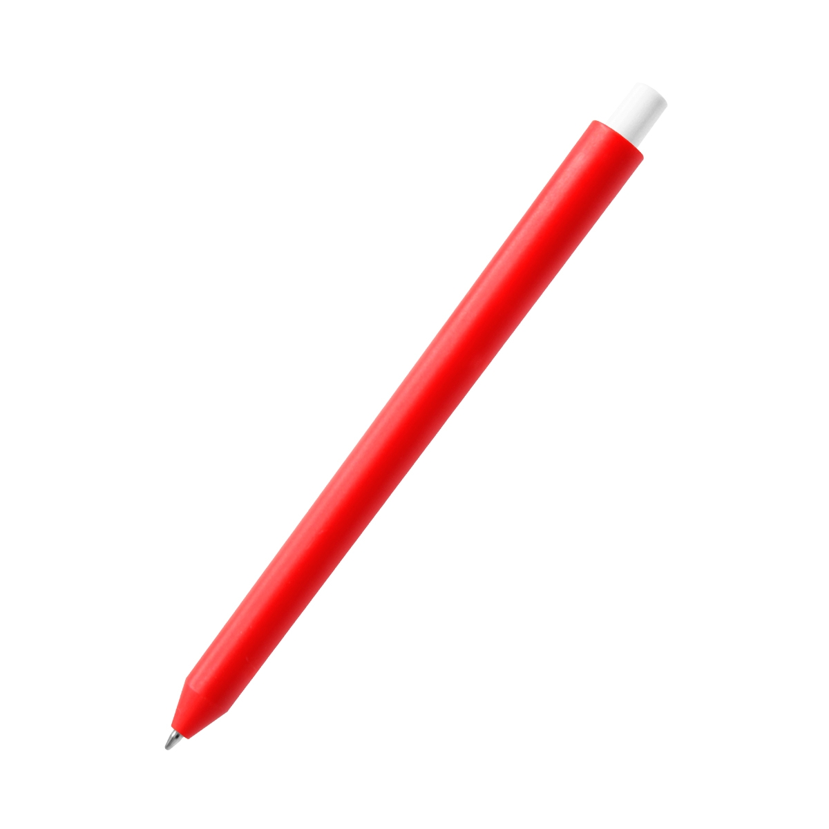 Ручка пластиковая Koln, красная, красный