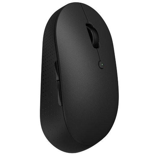 Мышь беспроводная Xiaomi Mi Dual Mode Wireless Mouse Silent Edition, черный, черный, пластик
