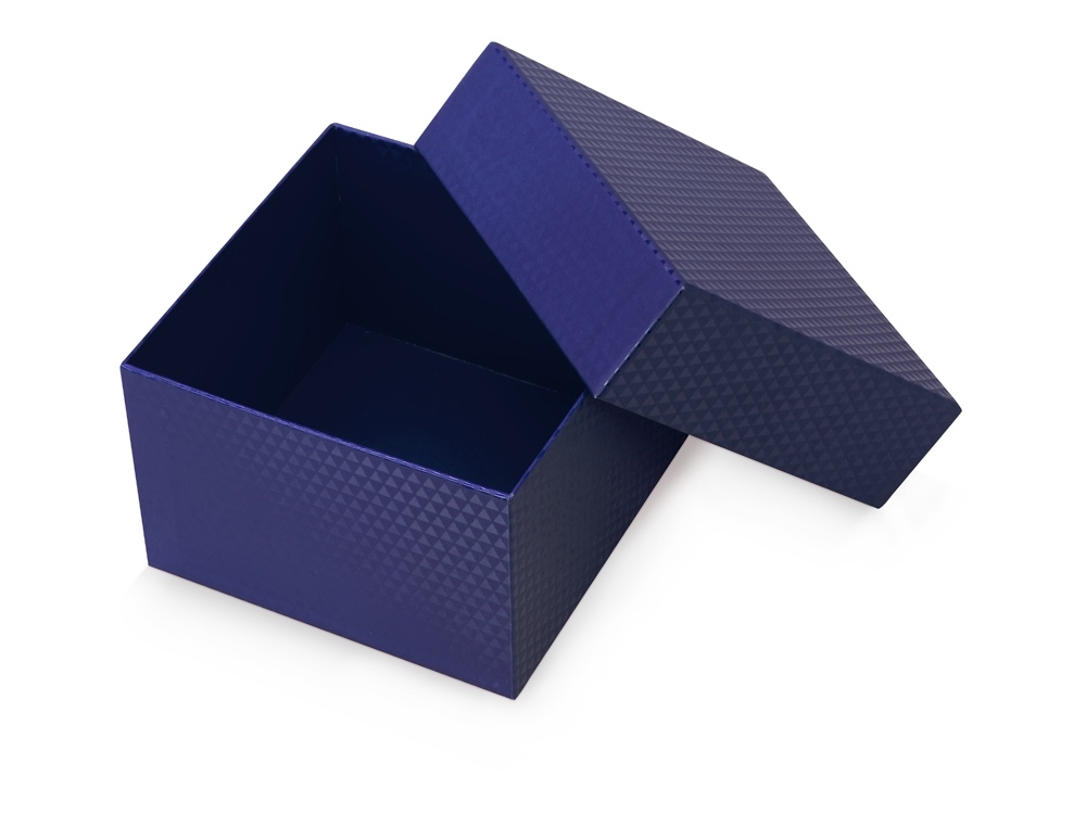 Коробка подарочная «Gem S», синий, картон