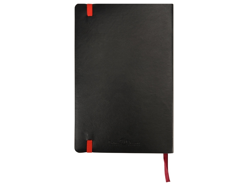 Подарочный набор «Megapolis Soft»: ежедневник А5 , ручка шариковая, черный, красный, кожзам