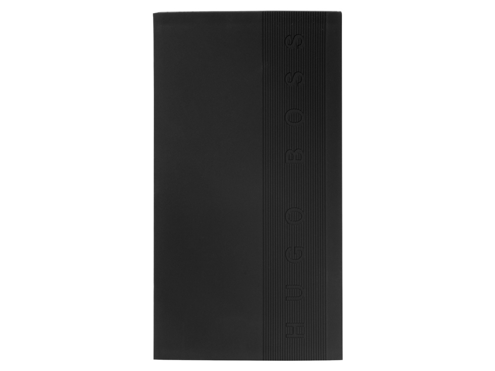 Внешний аккумулятор «Edge», 10000 mAh, черный, силикон