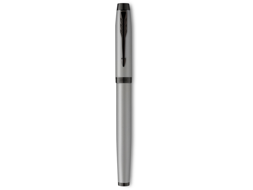 Ручка перьевая Parker «IM MGREY BT», черный, серый, металл