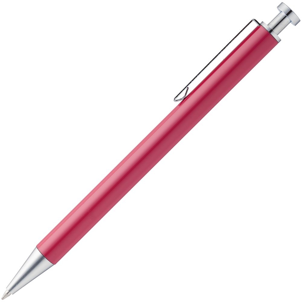 Ручка шариковая Attribute, розовая, розовый, алюминий